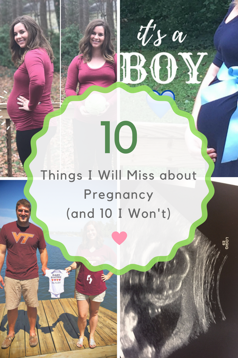 10 things I'll miss about pregnancy